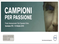 Club Operatori Volvo: la finale il 10 ottobre a Spresiano