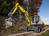 Wacker Neuson: nuovo escavatore gommato EW100
