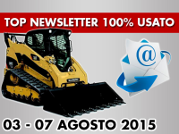 TOP Newsletter 100% Usato - 3 -7 Agosto 2015