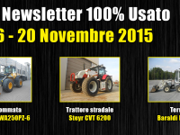TOP Newsletter 100% Usato - 16- 20 Novembre 2015