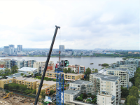 Strictly Cranes: 3 nuove gru a torre Raimondi per lo sviluppo del lungomare di Sydney