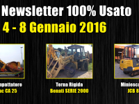 TOP Newsletter 100% Usato - 4 - 8 Gennaio 2016