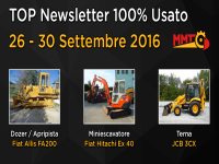 TOP Newsletter 100% Usato - 26- 30 settembre 2016