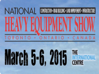 National Heavy Equipment Show 2015, Canada 5-6 Marzo