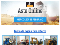Iron Planet - Asta Online 25 Febbraio 2015