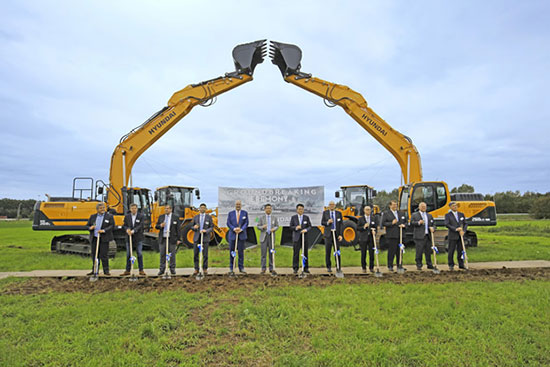 hyundai inaugura sede belgio