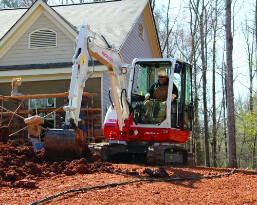 Takeuchi TB240 excavator 0