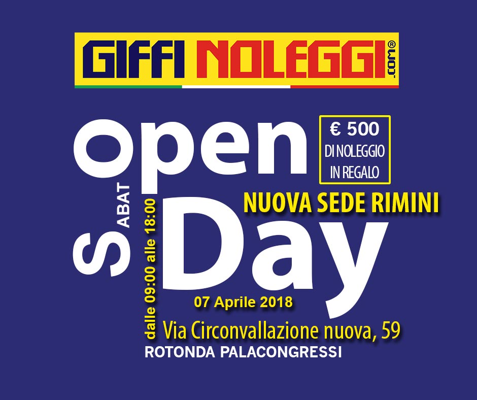 Giffi-Noleggi-open day rimini