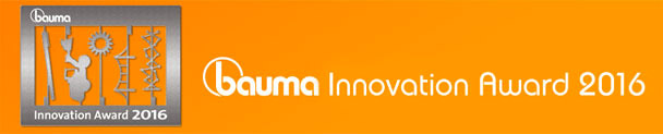 Bauma Innovation Award 2016