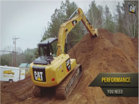 Video Caterpillar: anteprima CAT 313F L GC