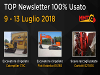 TOP Newsletter 100% Usato - 09 - 13 Luglio 2018