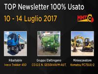 TOP Newsletter 100% Usato -  10 - 14 Luglio 2017