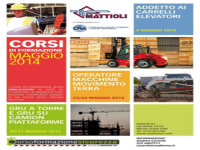 Mattioli: corsi di formazione Maggio 2014