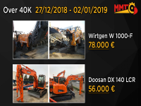Over 40k usato 27 Dicembre 2018 - 02 Gennaio 2019