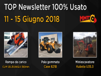 TOP Newsletter 100% Usato - 11 - 15 Giugno 2018