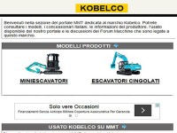 MMT Italia: da oggi Kobelco è Online