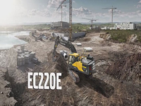 Video: nuovo escavatore cingolato Volvo EC220E