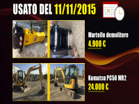 Usato del giorno - 11 Novembre 2015 - ultime 24 ore