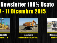 TOP Newsletter 100% Usato - 7 - 11 Dicembre 2015
