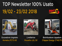 TOP Newsletter 100% Usato -19-23 Febbraio 2018