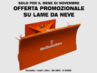 M3: Offerta promozionale sulle lame da neve