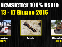TOP Newsletter 100% Usato - 13- 17 Giugno 2016