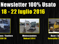 TOP Newsletter 100% Usato - 18- 22 luglio 2016