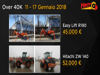 Over 40k usato 11 - 17 Gennaio 2018