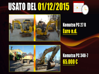 Usato del giorno - 1 Dicembre 2015 - ultime 24 ore