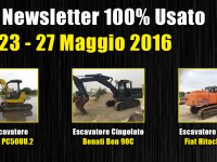 TOP Newsletter 100% Usato - 23- 27 Maggio 2016