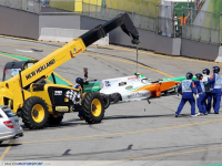 Sollevatori New Holland sulla pista del GP in Brasile