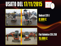 Usato del giorno - 17 Novembre 2015 - ultime 24 ore