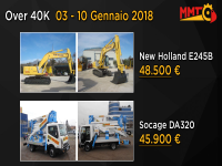 Over 40k usato 03 - 10 Gennaio 2018