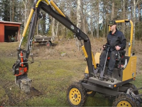 VIDEO: Fodere, l'escavatore fatto a mano
