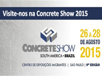 Concrete Show 2015 dal 26-18 agosto a Sao Paulo del Brasile