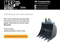 MSP: benne per escavatori da 6 a 500 quintali