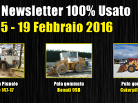 TOP Newsletter 100% Usato - 15 - 19 Febbraio 2016