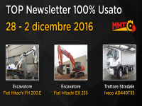 TOP Newsletter 100% Usato - 28- 2 dicembre 2016