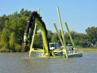 Amphibex: l'escavatore anfibio con motore Cat