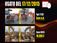 Usato del giorno - 17 Dicembre 2015 - ultime 24 ore