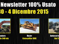 TOP Newsletter 100% Usato - 30 - 4 Dicembre 2015