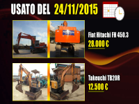 Usato del giorno - 24 Novembre 2015 - ultime 24 ore
