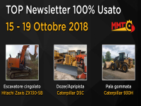 TOP Newsletter 100% Usato - 15 - 19 Ottobre 2018