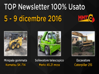 TOP Newsletter 100% Usato - 5- 9 dicembre 2016