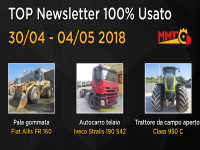 TOP Newsletter 100% Usato -  30 Aprile - 04 Maggio 2018