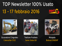 TOP Newsletter 100% Usato - 13- 17 febbraio 2016