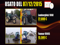 Usato del giorno - 7 Dicembre 2015 - ultime 24 ore