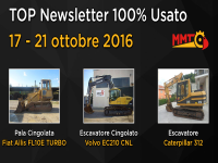 TOP Newsletter 100% Usato - 17- 21 ottobre 2016
