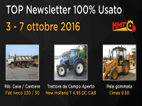 TOP Newsletter 100% Usato - 3- 7 ottobre 2016