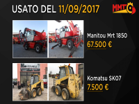Usato del giorno - 11 Settembre 2017